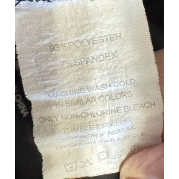 Panda Med Pants, Women's Size Large, Black, Scrub Pants, Pull On - Picture 7 of 8